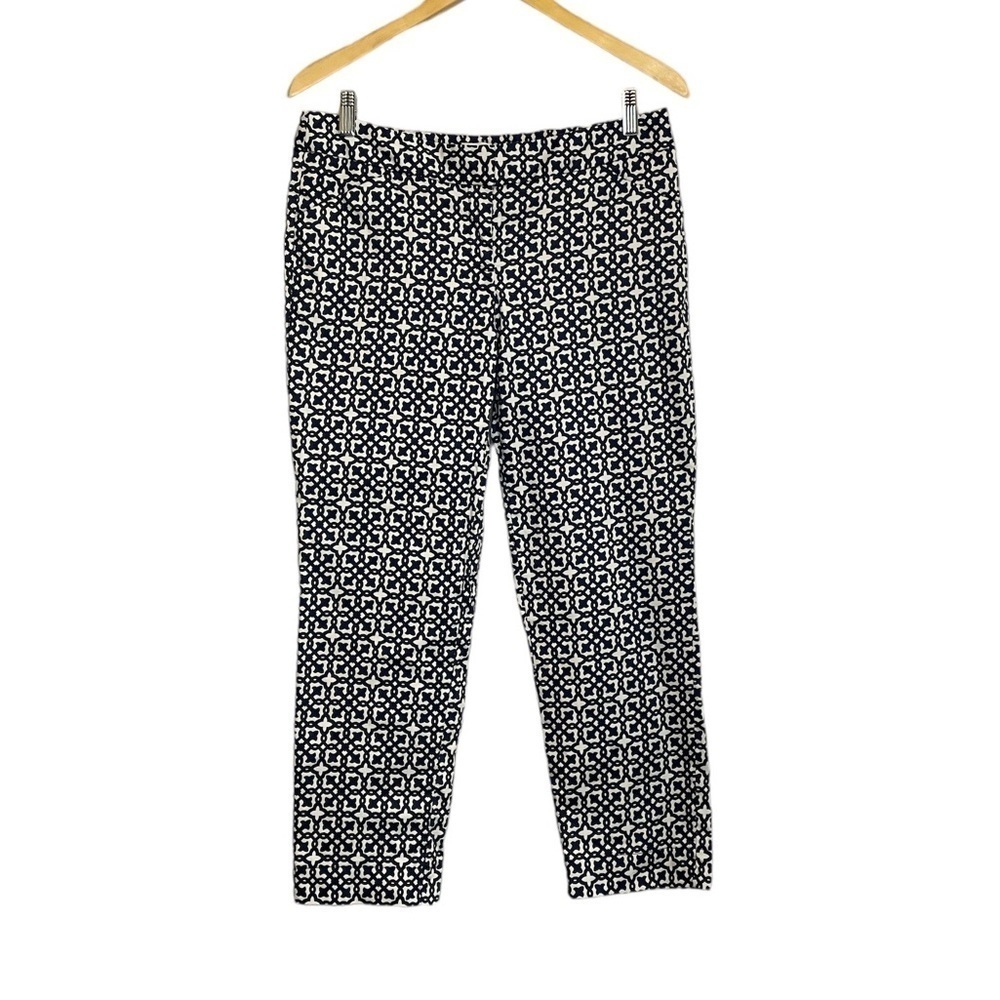 Laundry Los Angeles Pattern Straight Capris, 8